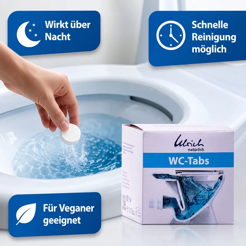 ULRICH natürlich WC Reiniger Tabs 12 Stck.