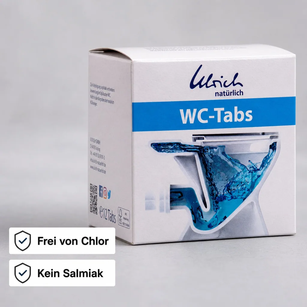 ULRICH natürlich WC Reiniger Tabs 12 Stck.