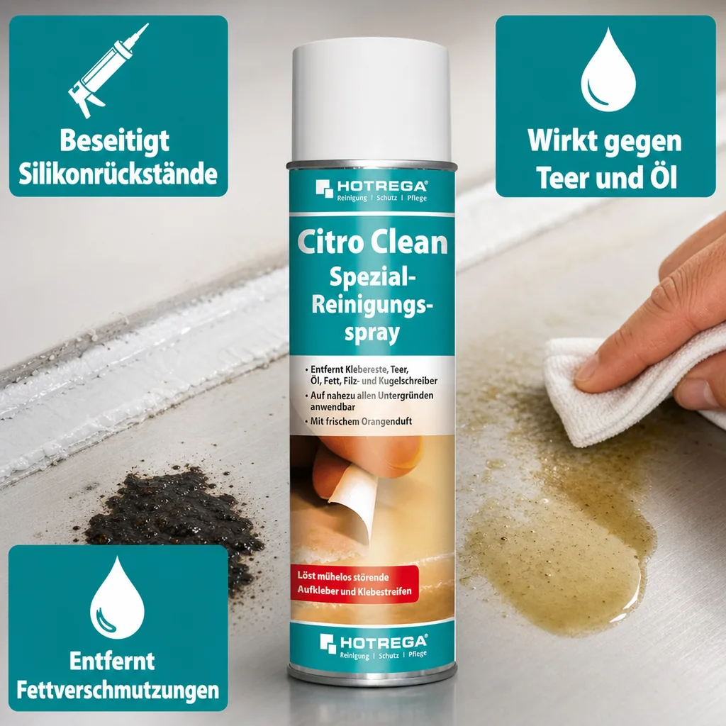 HOTREGA Citro Clean Spezial-Reinigungsspray 500 ml Spraydose