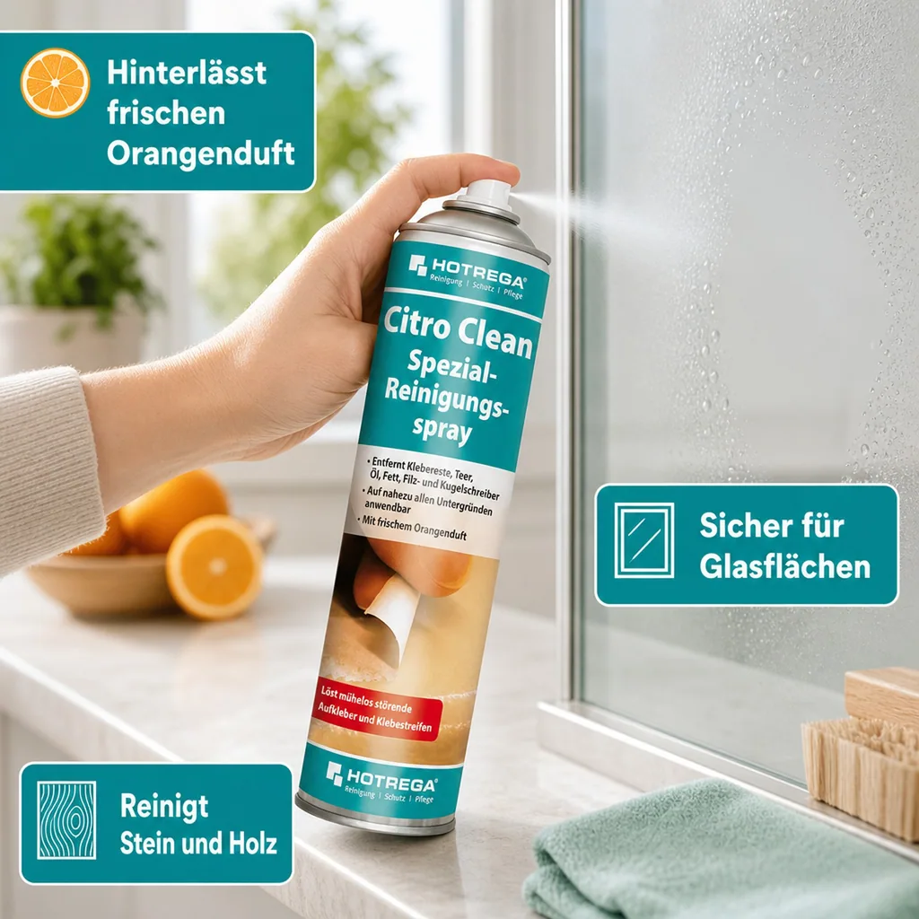 HOTREGA Citro Clean Spezial-Reinigungsspray 500 ml Spraydose