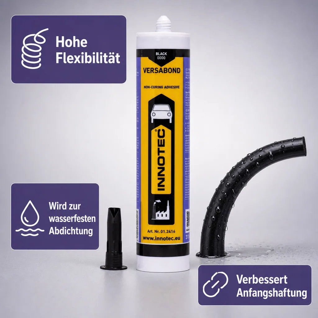 INNOTEC Versabond schwarz 310 ml abtupfbare Dichtmasse