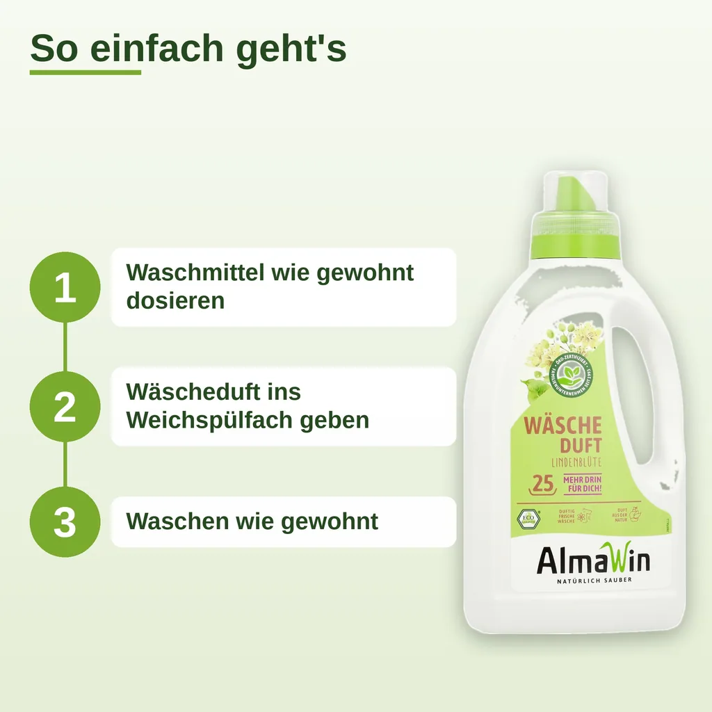 ALMAWIN Wäscheduft Lindenblüte 750 ml