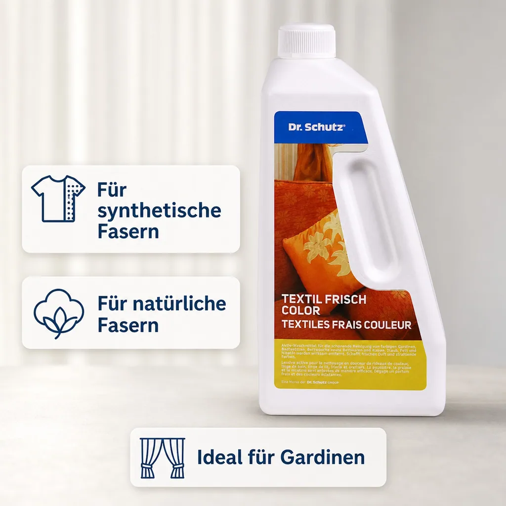 DR. SCHUTZ Textil Frisch color 750 ml Waschmittel für bunte Textilien