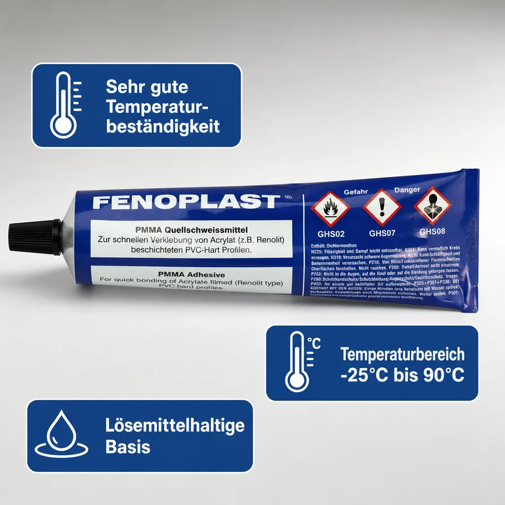 FENOPLAST PMMA Quellschweißmittel 180 g Tube