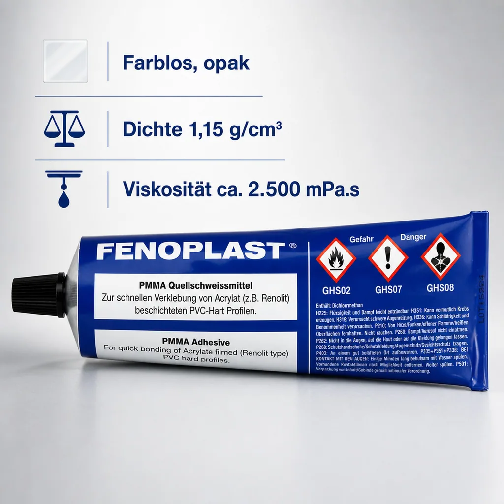 FENOPLAST PMMA Quellschweißmittel 180 g Tube