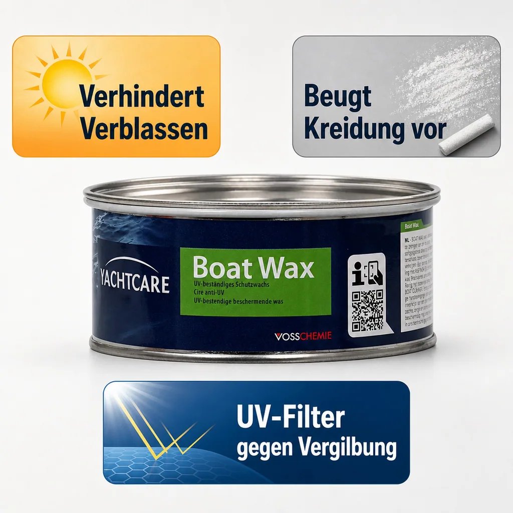 YACHTCARE Boat Wax 200g Dose Wachspolitur mit Carnaubawachs