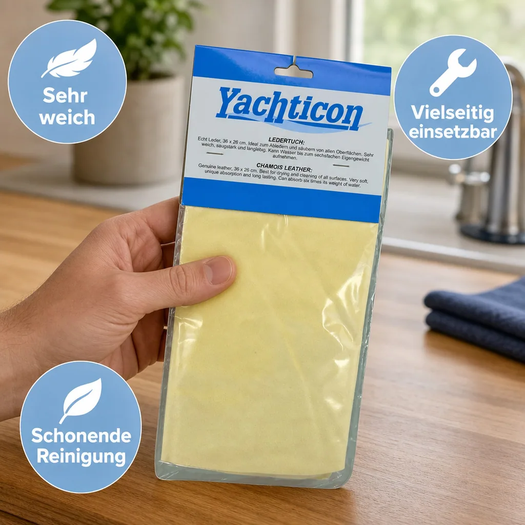 YACHTICON Ledertuch
