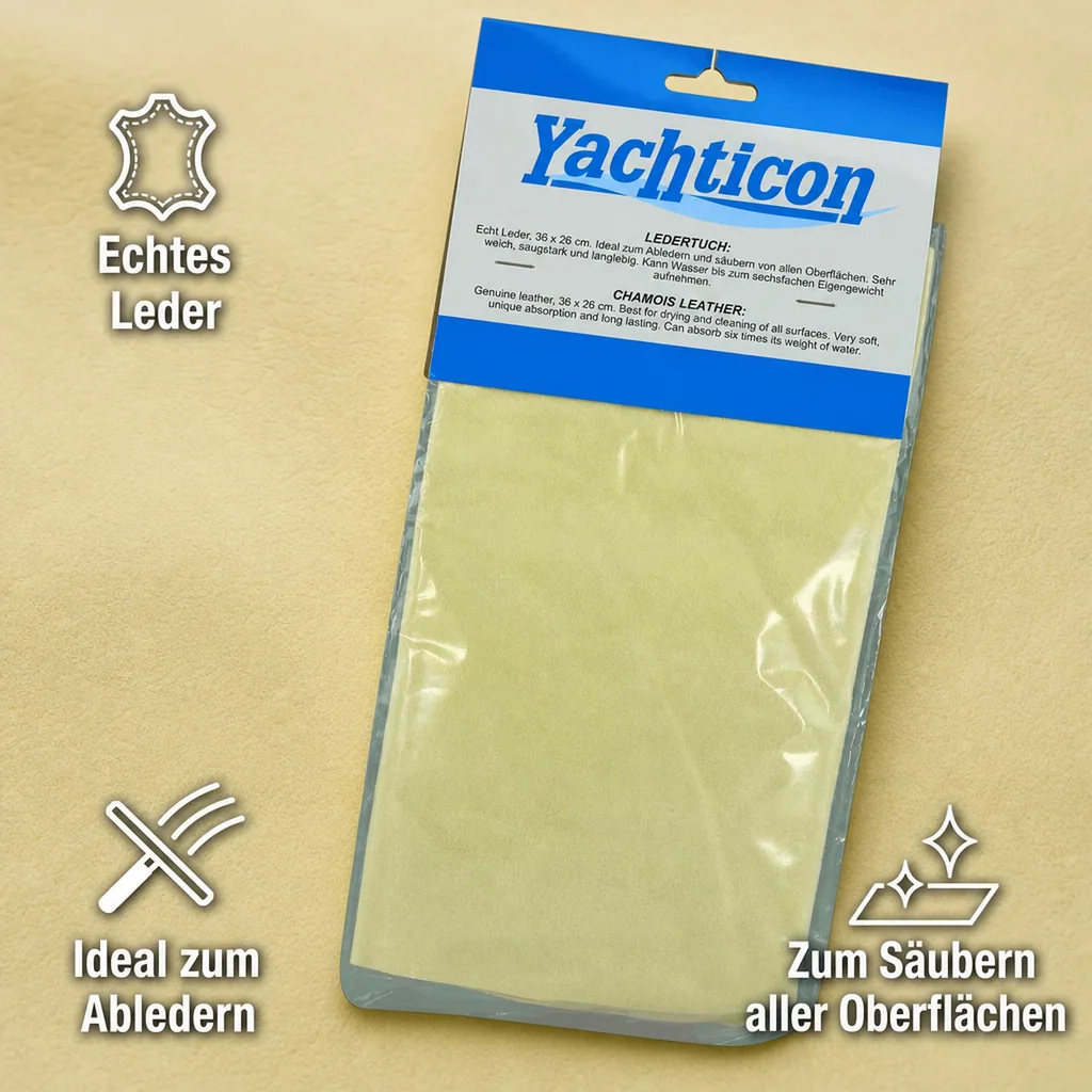 YACHTICON Ledertuch