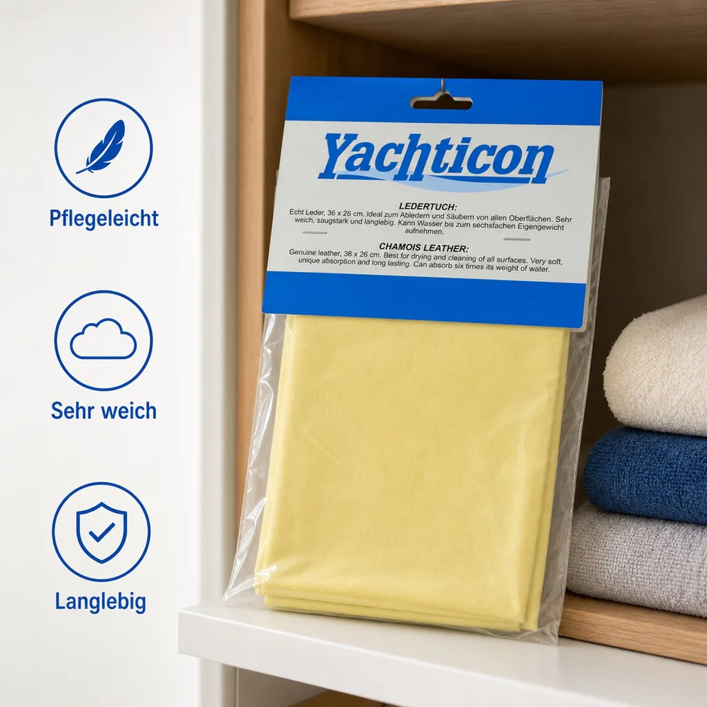 YACHTICON Ledertuch