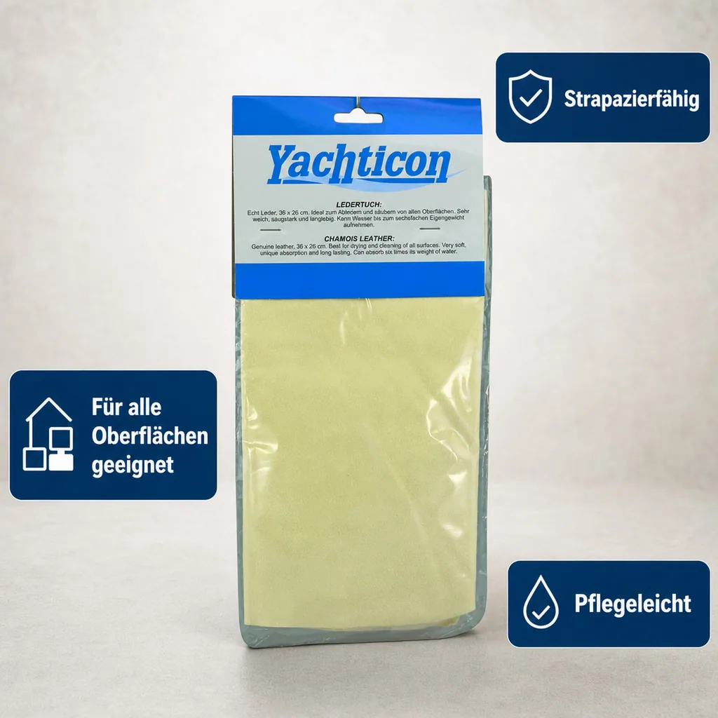 YACHTICON Ledertuch