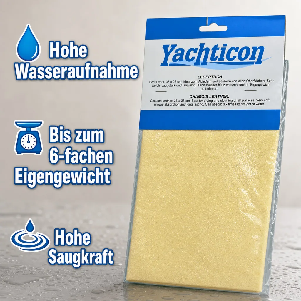YACHTICON Ledertuch