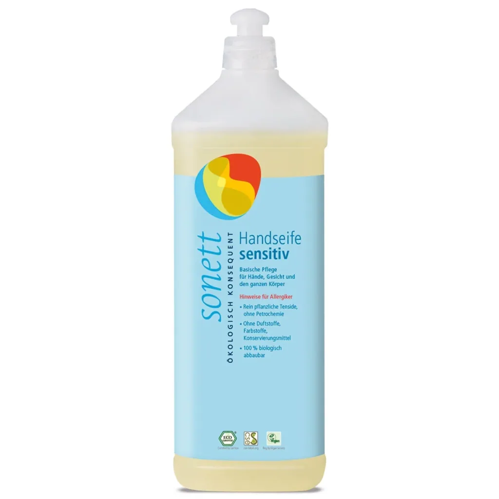 SONETT Handseife sensitiv in verschiedenen Größengebinden