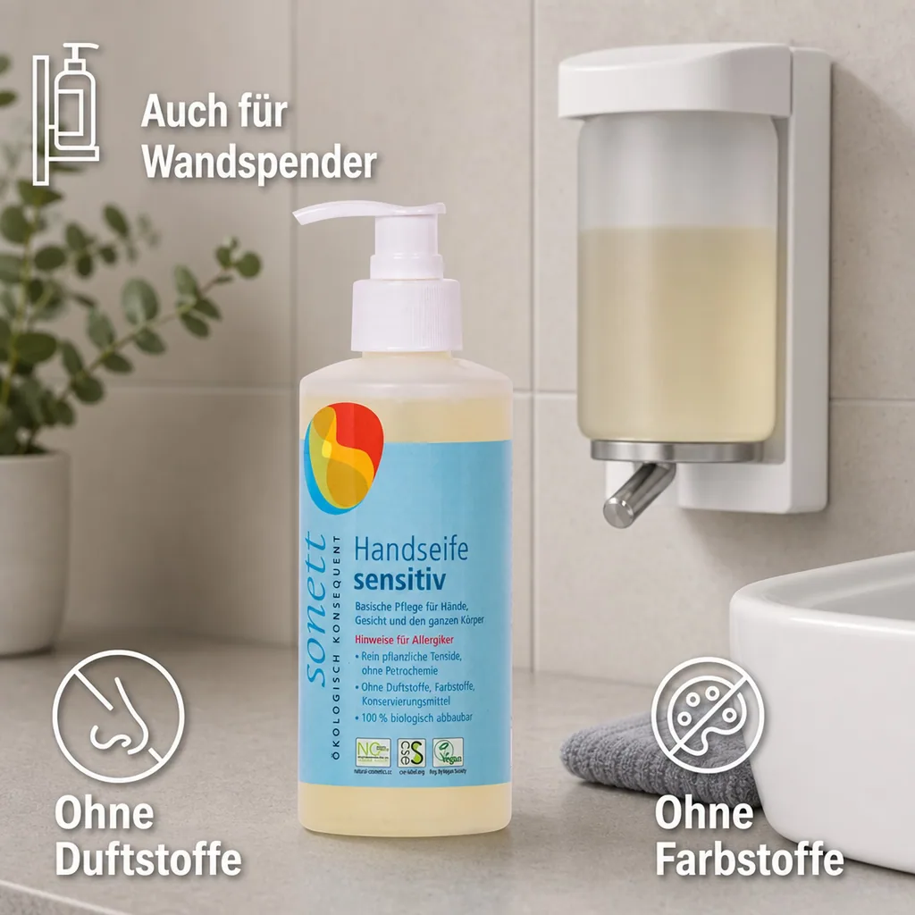 SONETT Handseife sensitiv 300ml Spender