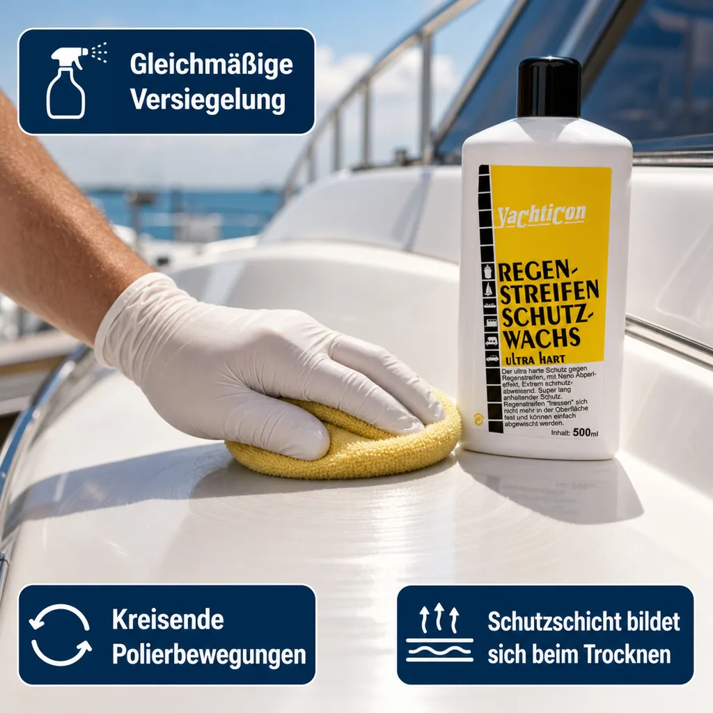 YACHTICON Regenstreifen Schutzwachs 500 ml ultra hart