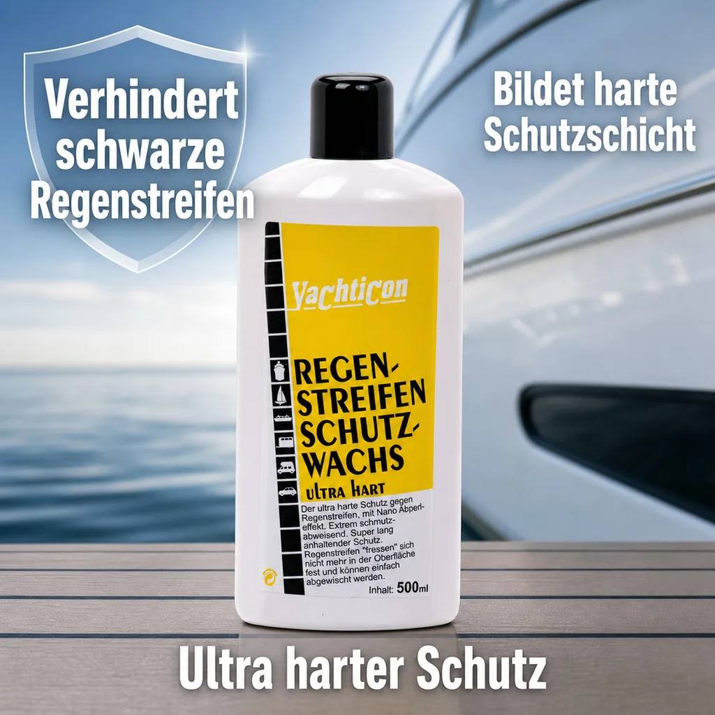 YACHTICON Regenstreifen Schutzwachs 500 ml ultra hart