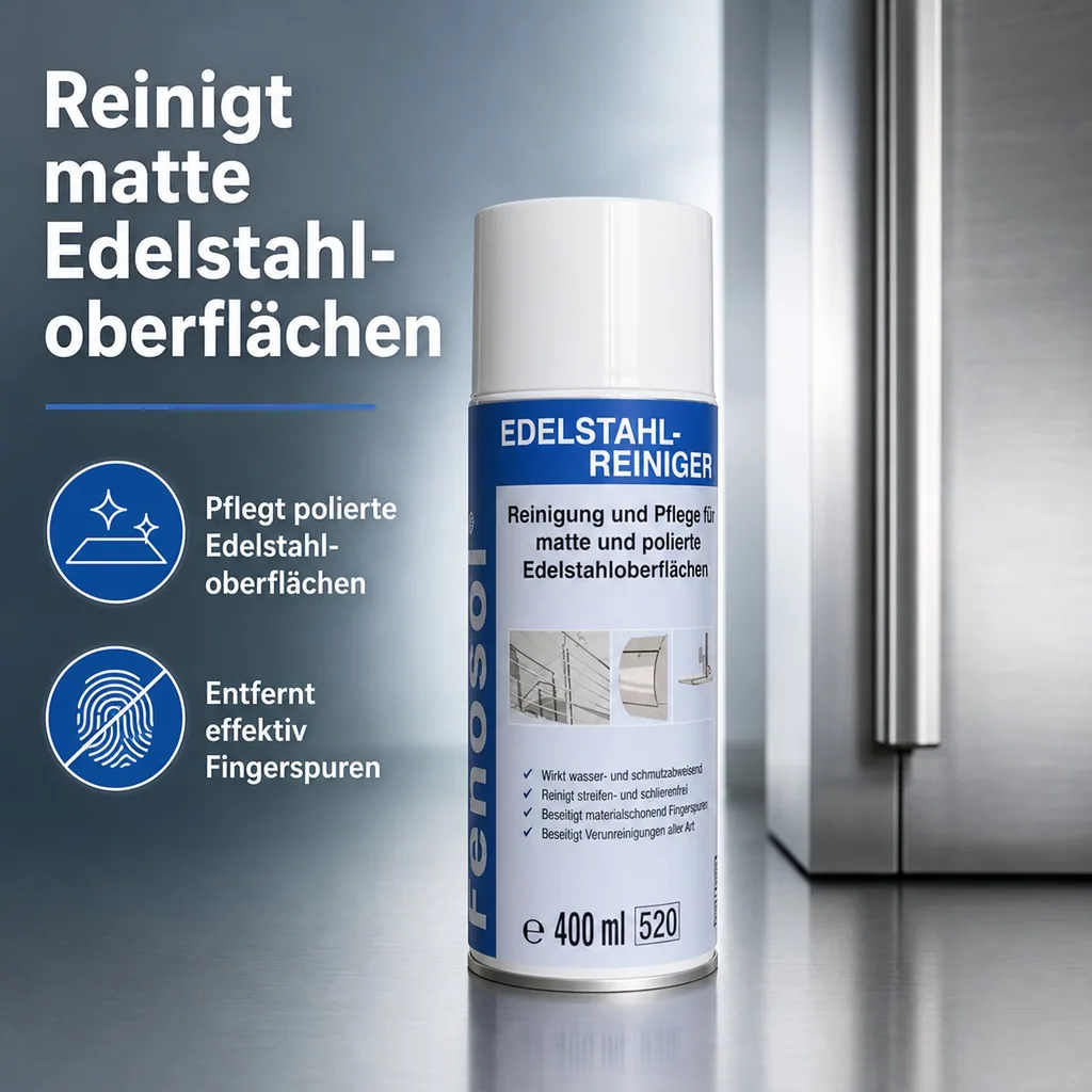 FENOPLAST Fenosol Edelstahlreiniger 400 ml Spraydose