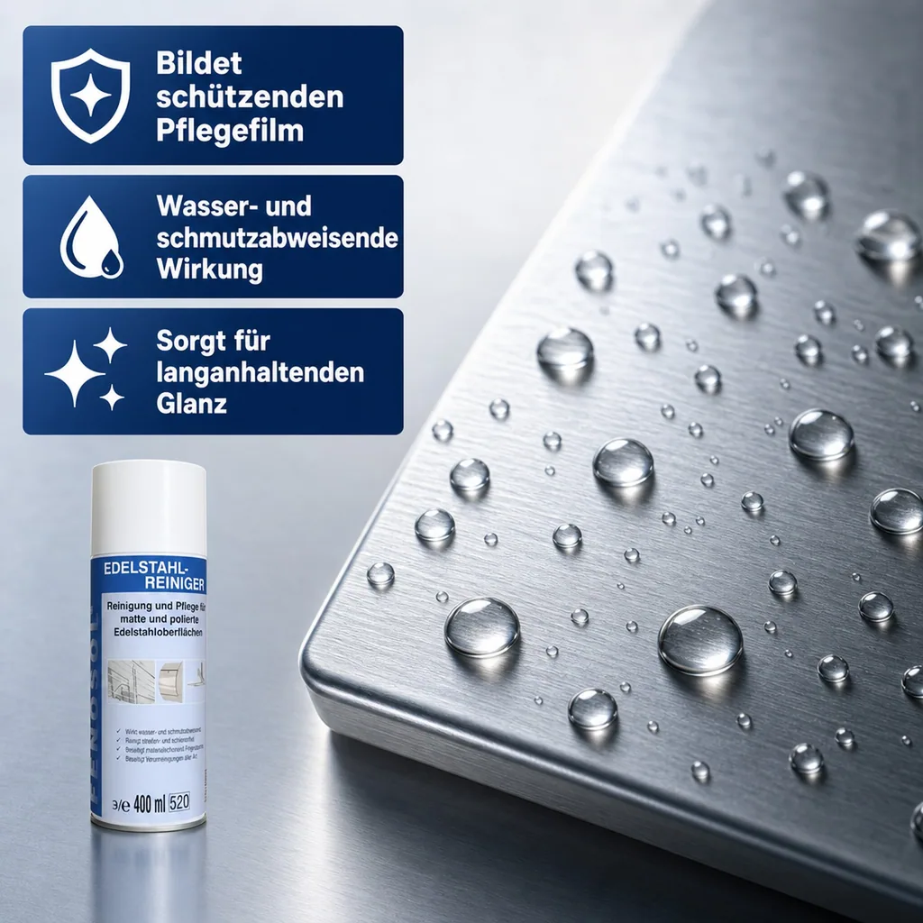 FENOPLAST Fenosol Edelstahlreiniger 400 ml Spraydose