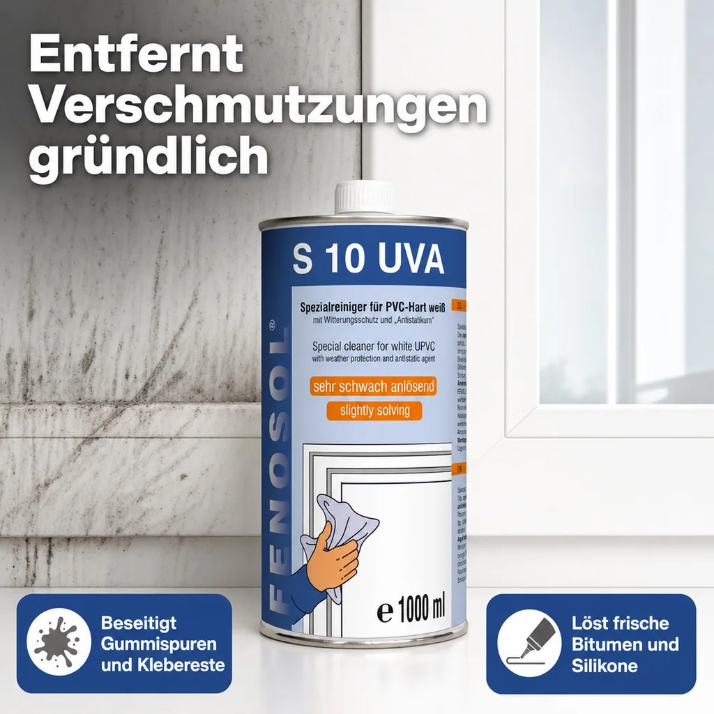 FENOPLAST Fenosol S 10 UVA Reiniger sehr schwach anlösend 1 Liter