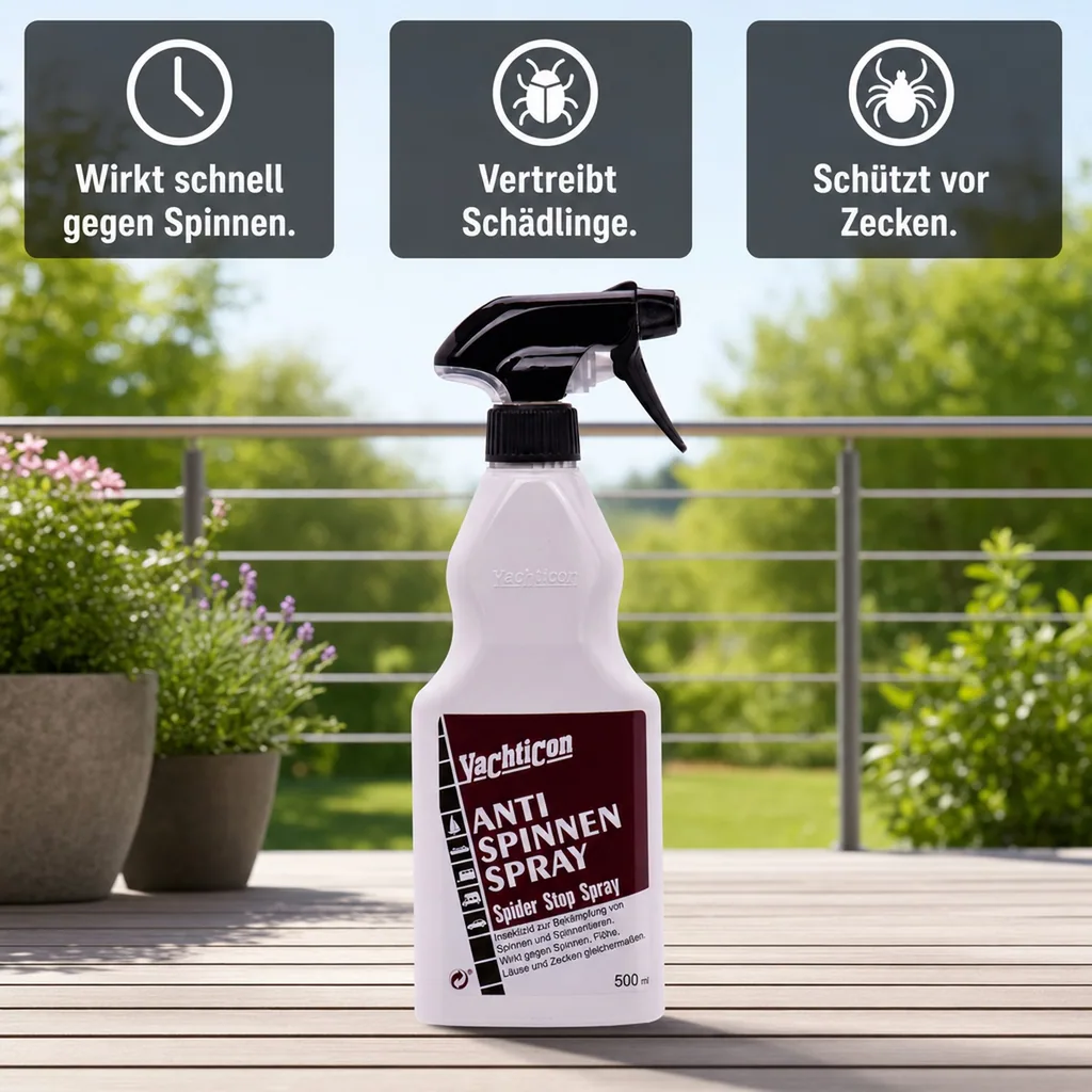 YACHTICON Anti Spinnen Spray 500 ml