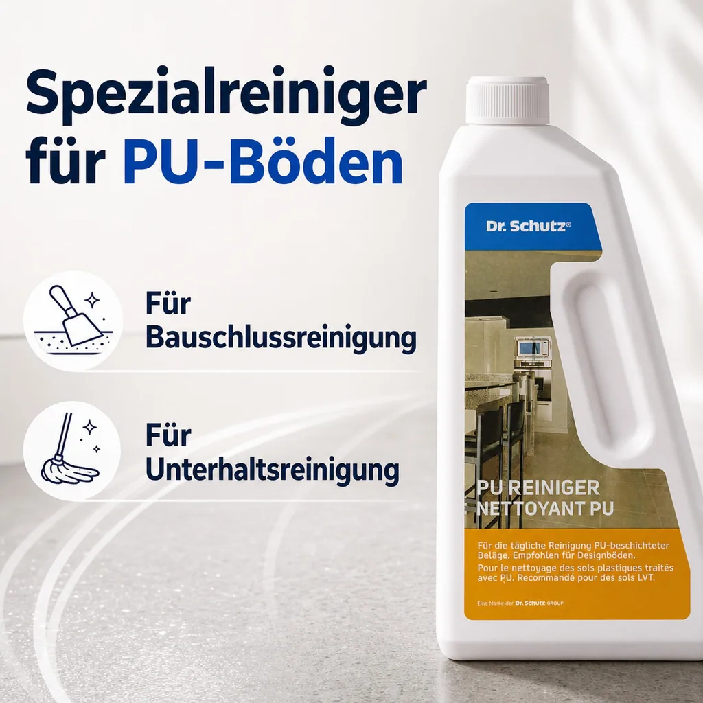 DR. SCHUTZ PU Reiniger 750ml für 750m²