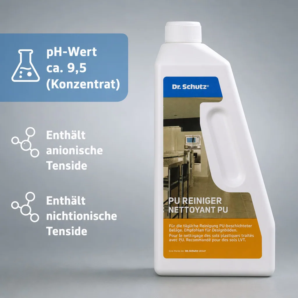 DR. SCHUTZ PU Reiniger 750ml für 750m²
