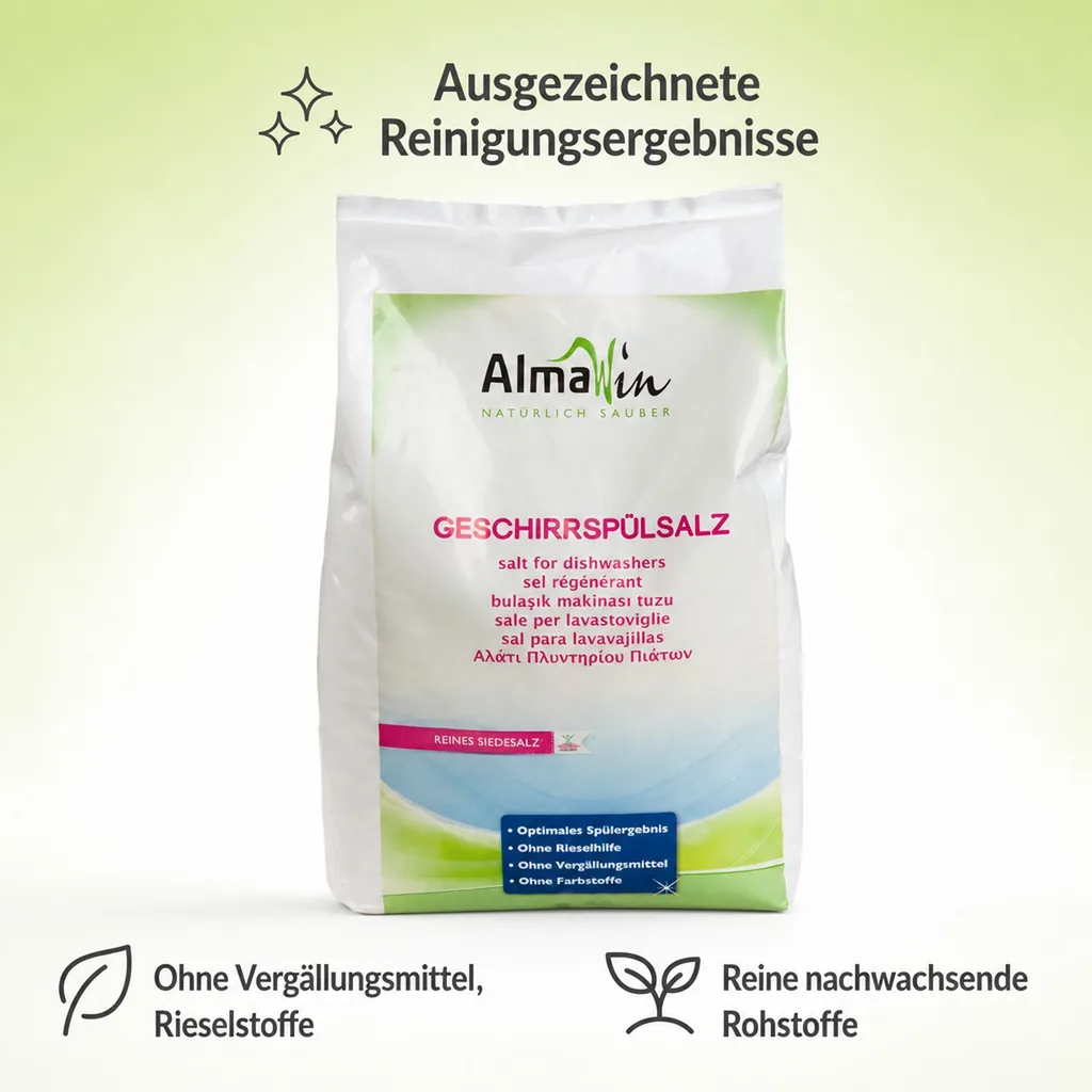 ALMAWIN Geschirrspülsalz 2 kg