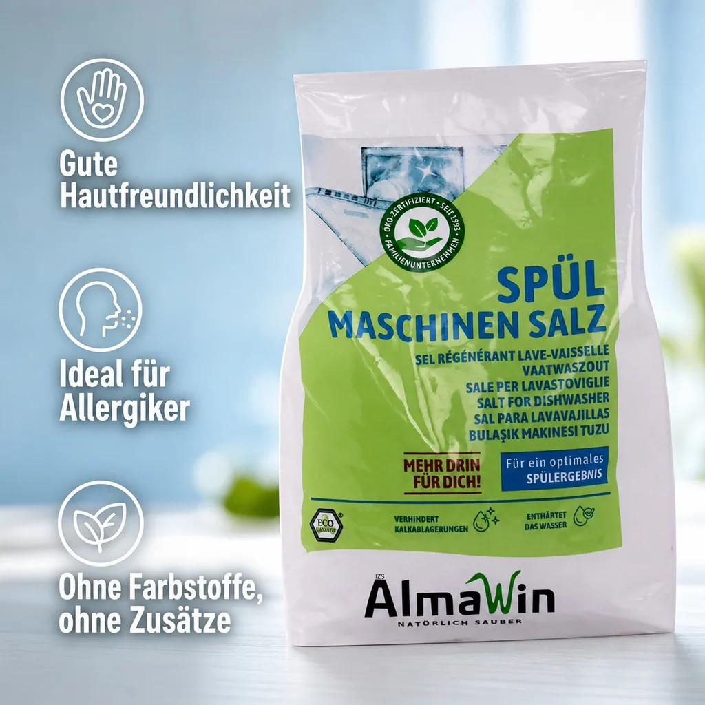 ALMAWIN Geschirrspülsalz 2 kg