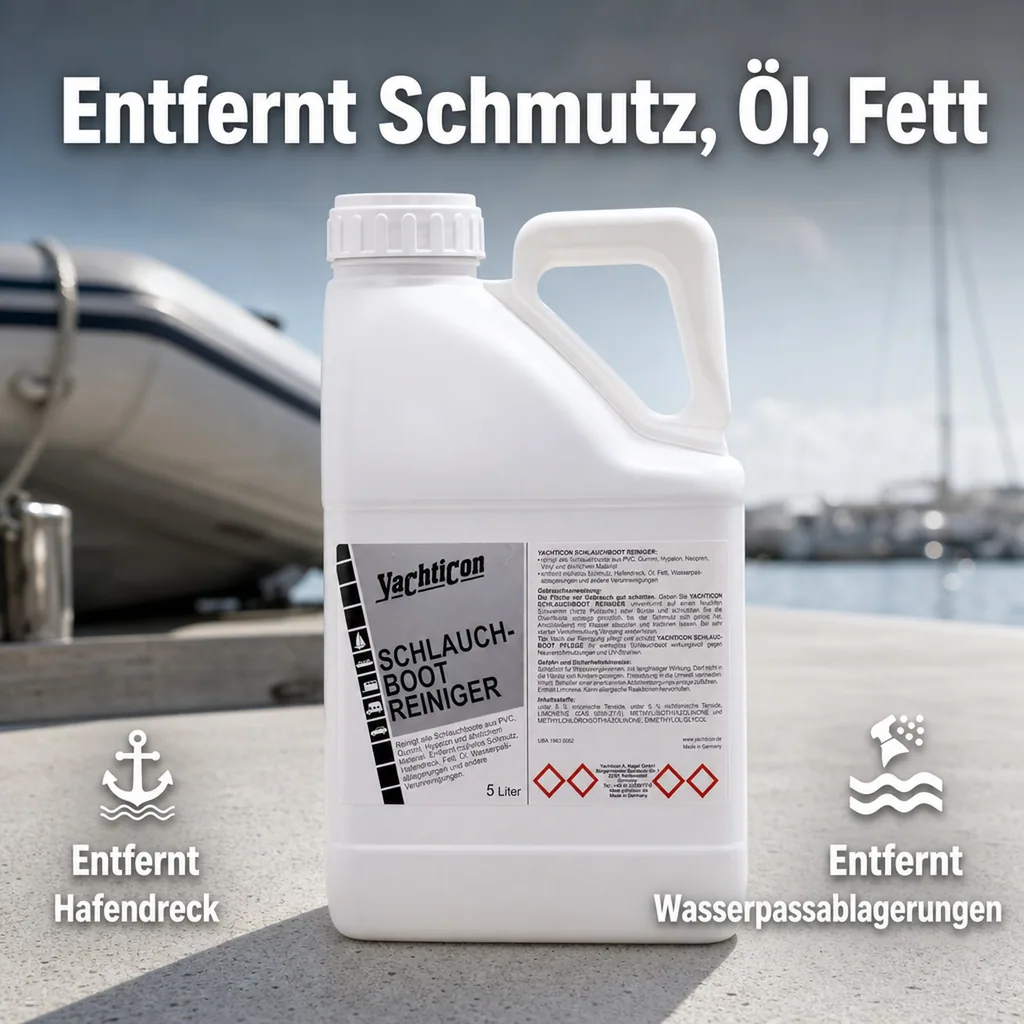 YACHTICON Schlauchboot Reiniger 5 Liter