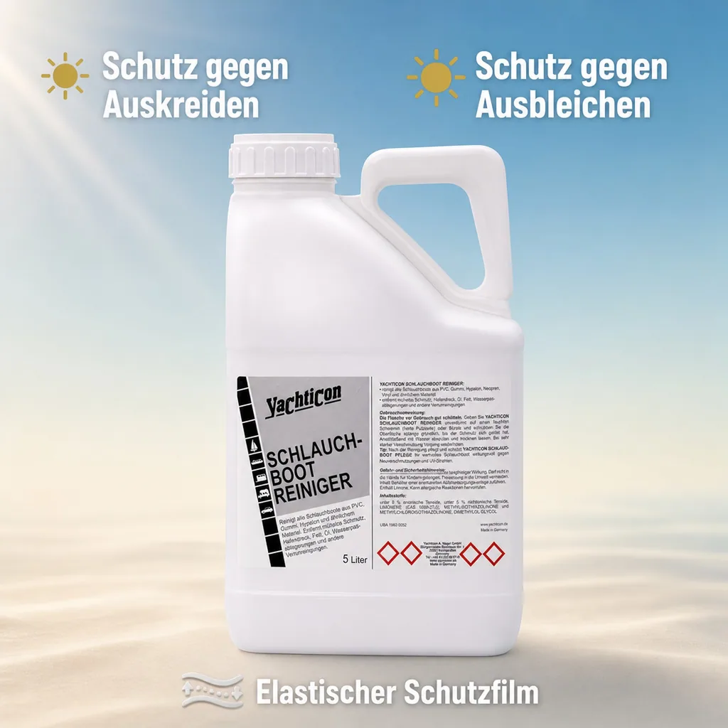 YACHTICON Schlauchboot Reiniger 5 Liter