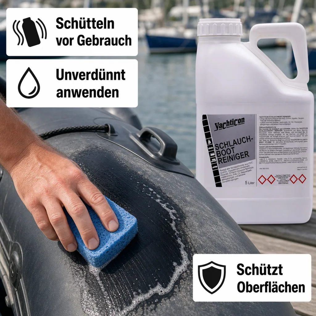 YACHTICON Schlauchboot Reiniger 5 Liter