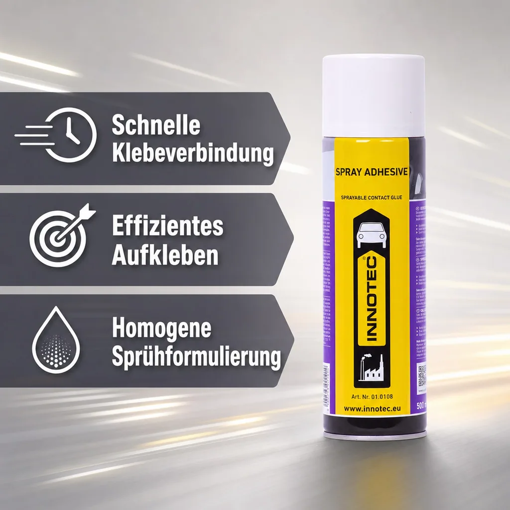 INNOTEC Adhesive Spray 500 ml Transparenter Sprühkleber