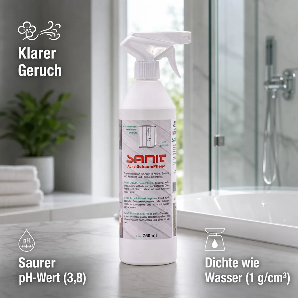 SANIT Acrylschaumpflege 750 ml