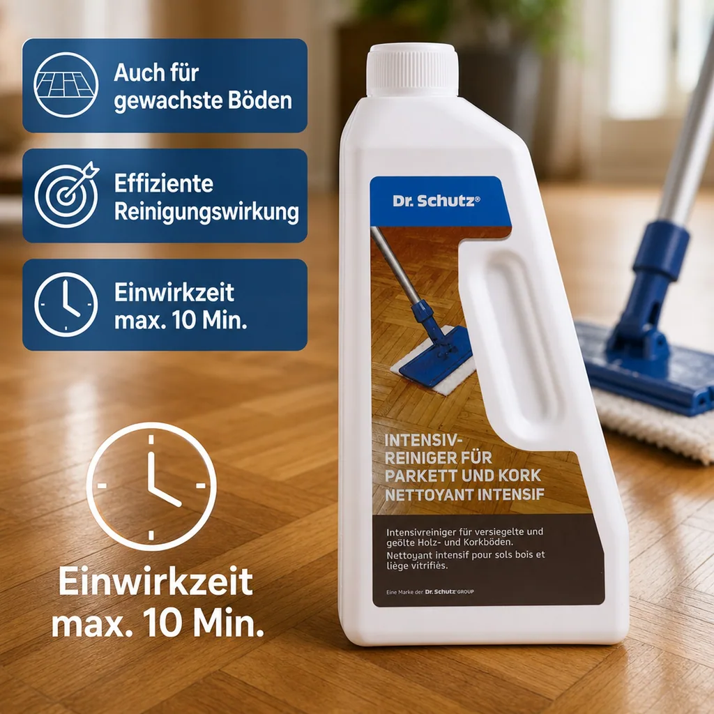 DR. SCHUTZ Intensivreiniger für Parkett & Kork 750ml
