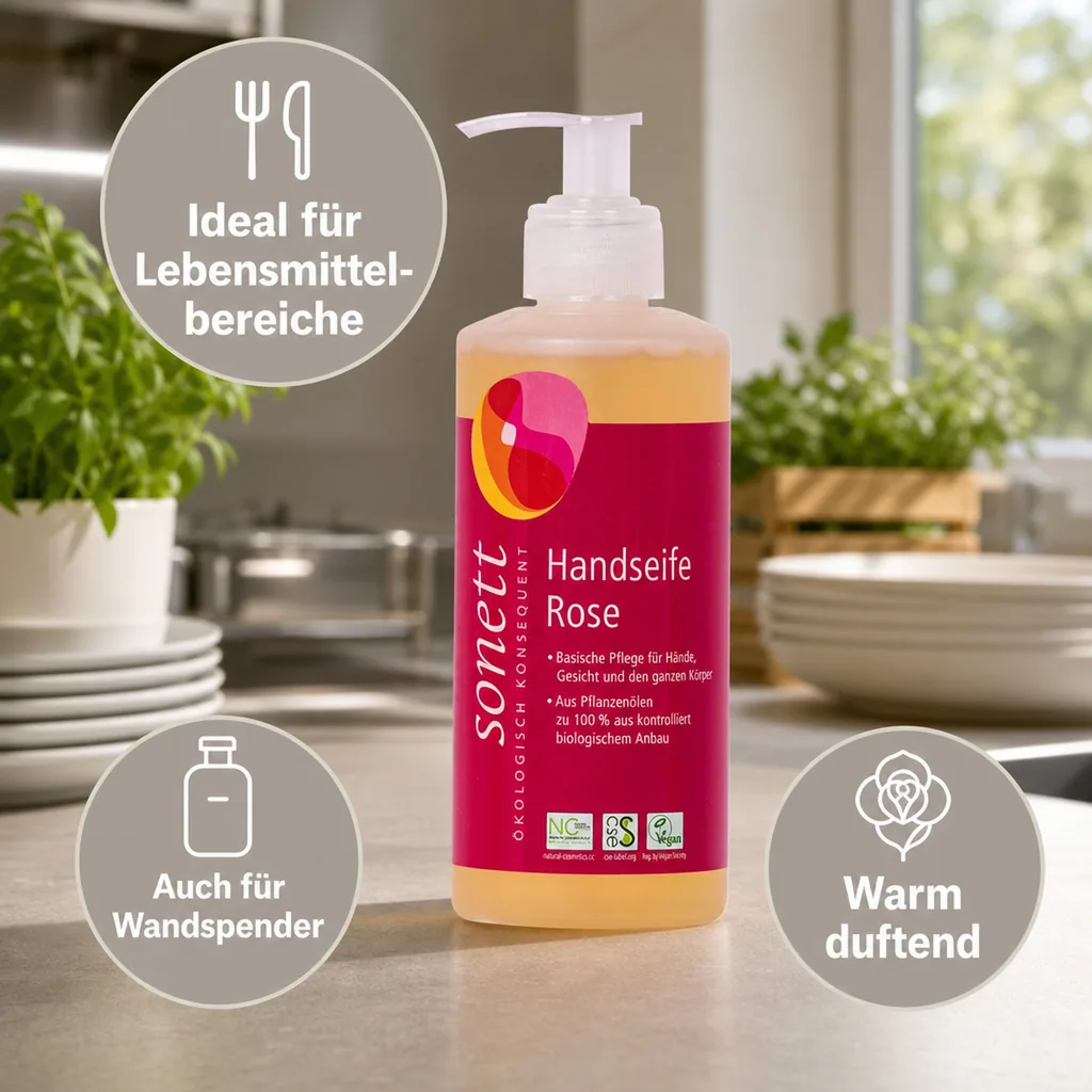 SONETT Handseife Rose 300ml Spender