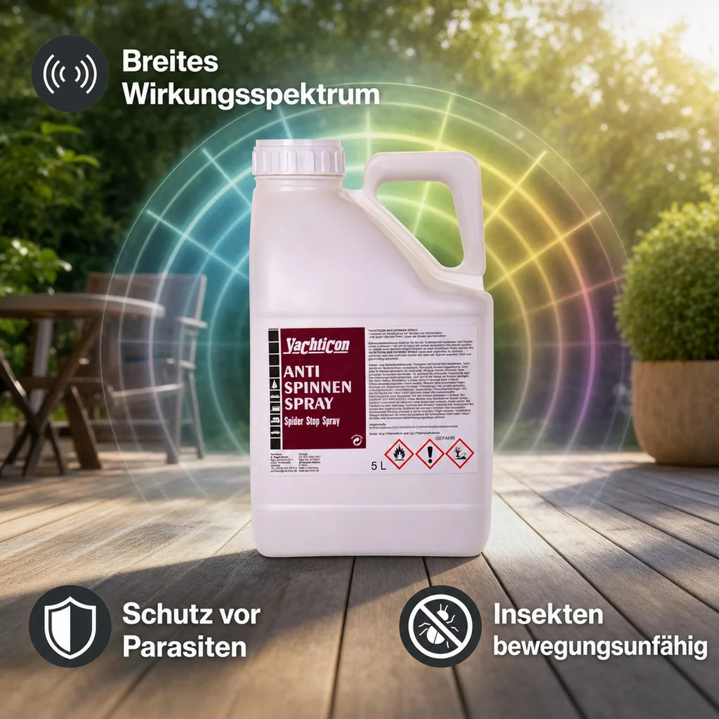 YACHTICON Anti Spinnen Mittel 5 Liter Kanister