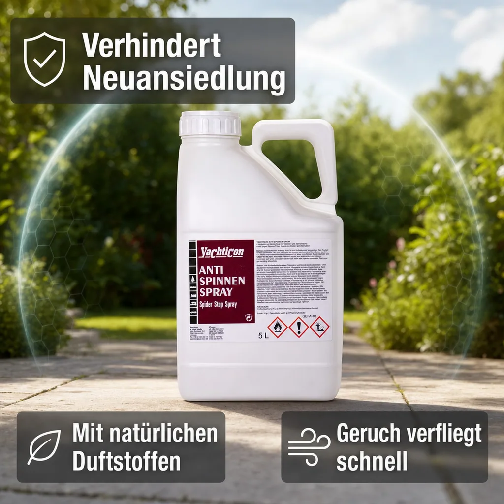 YACHTICON Anti Spinnen Mittel 5 Liter Kanister