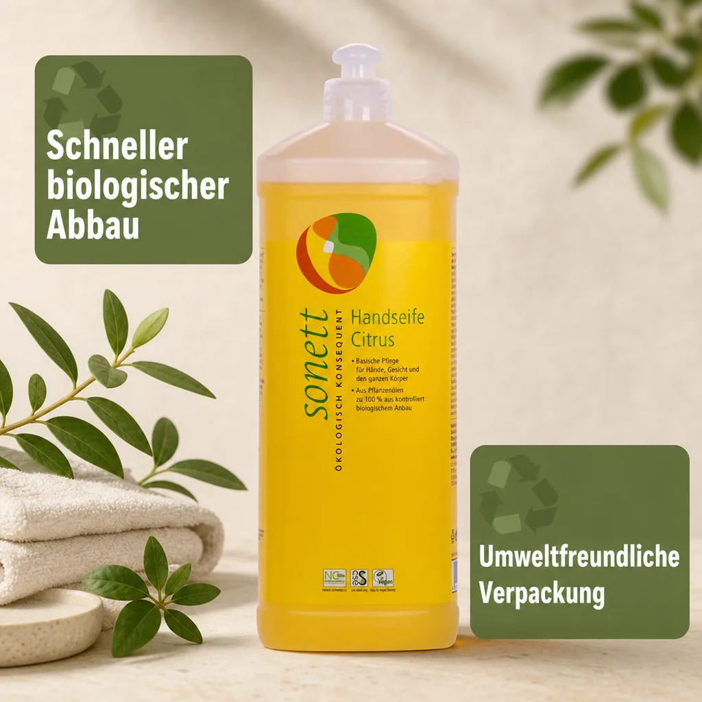 SONETT Handseife Citrus 1 Liter Nachfüllflasche