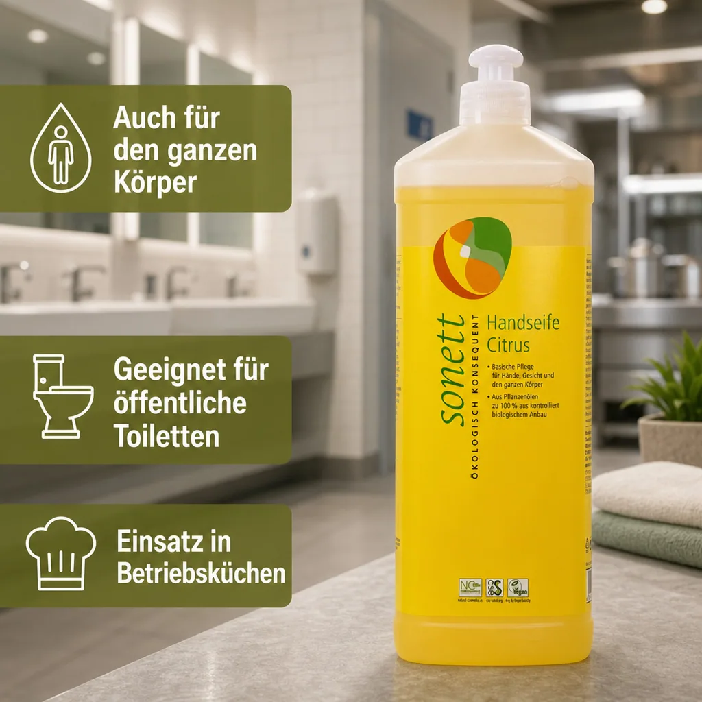 SONETT Handseife Citrus 1 Liter Nachfüllflasche