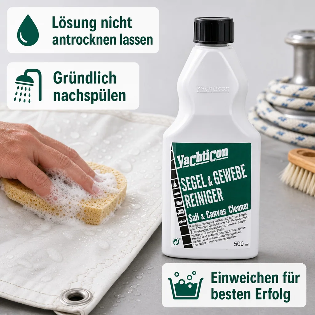 YACHTICON Segel- und Gewebe Reiniger 500ml