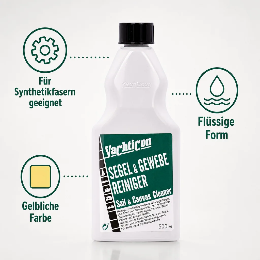 YACHTICON Segel- und Gewebe Reiniger 500ml