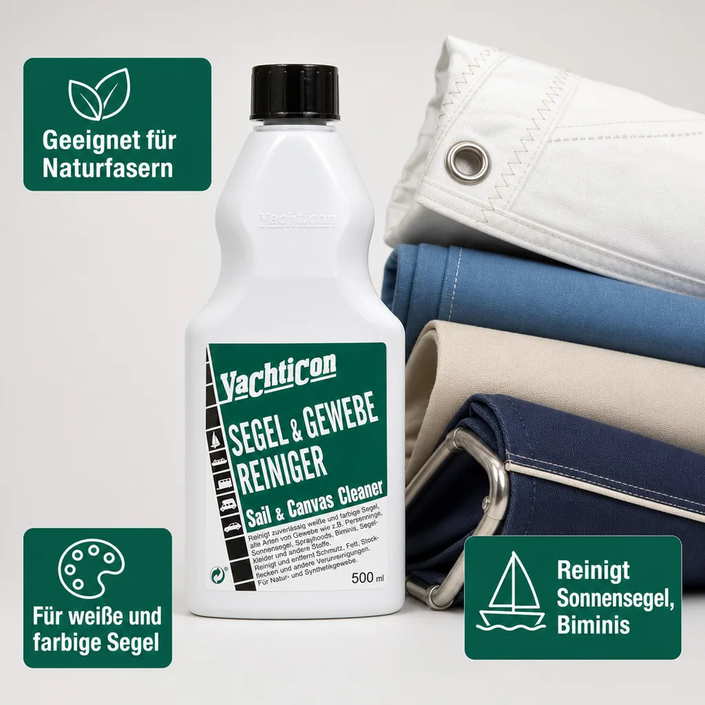 YACHTICON Segel- und Gewebe Reiniger 500ml