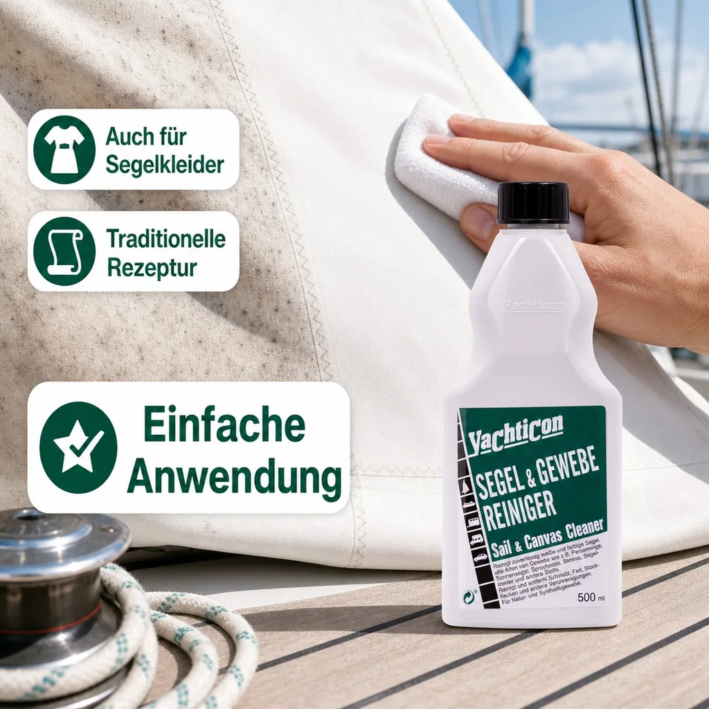 YACHTICON Segel- und Gewebe Reiniger 500ml