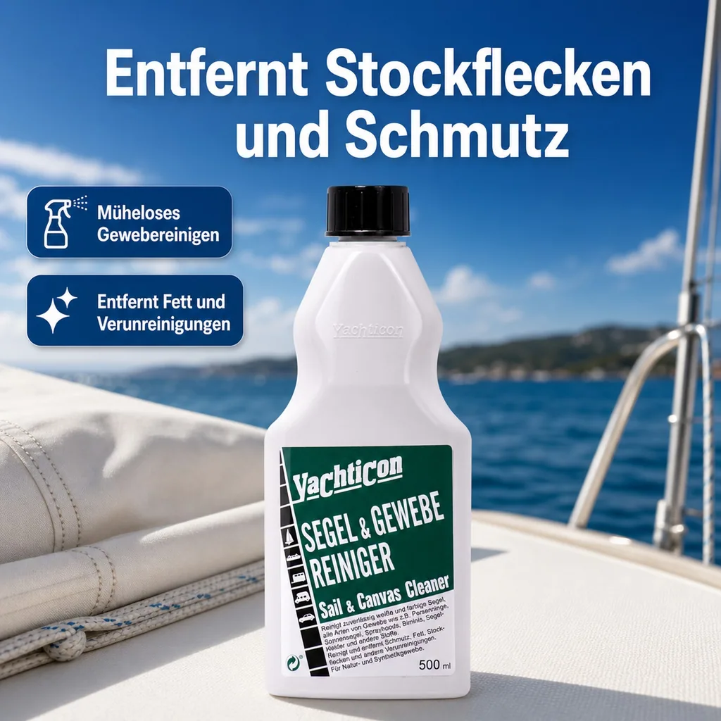 YACHTICON Segel- und Gewebe Reiniger 500ml