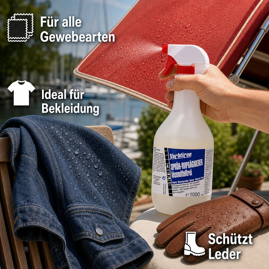 YACHTICON Sprühimprägnierer 1000 ml lösemittelfrei