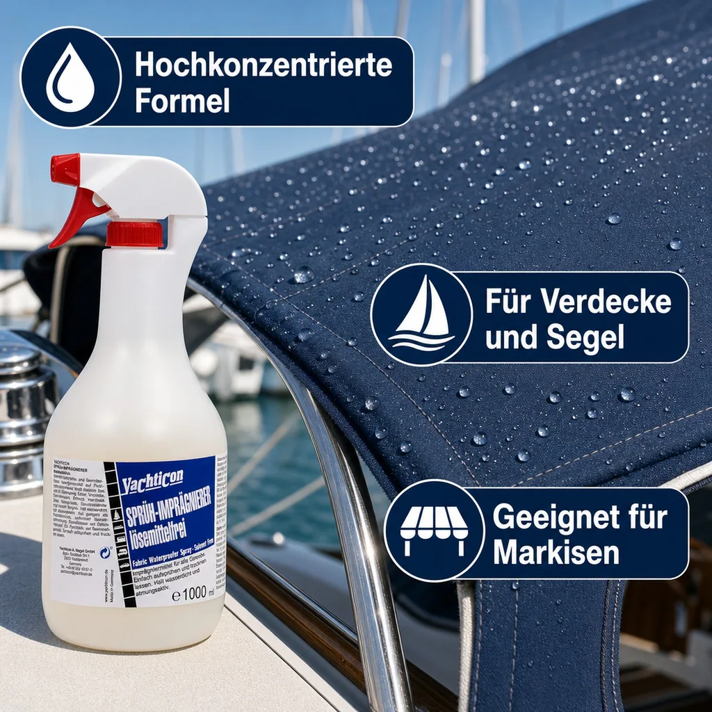 YACHTICON Sprühimprägnierer 1000 ml lösemittelfrei
