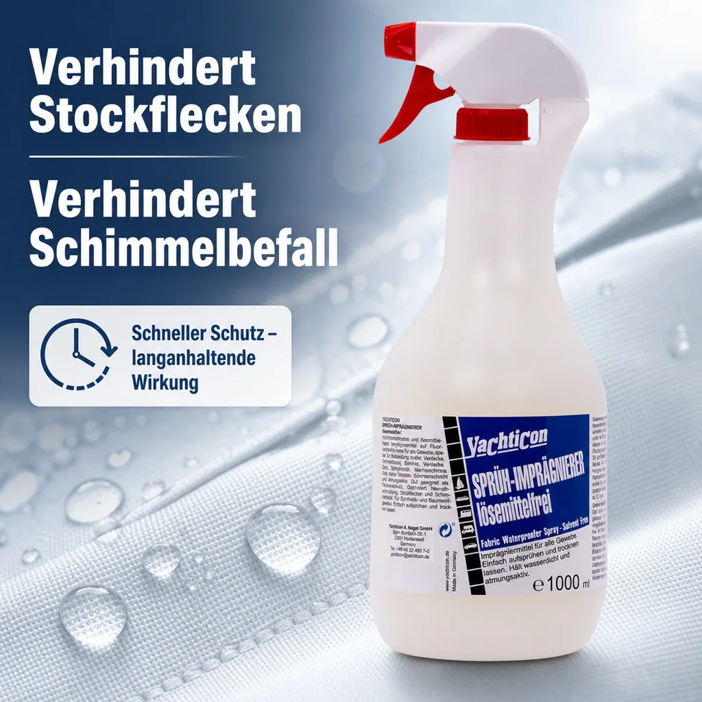 YACHTICON Sprühimprägnierer 1000 ml lösemittelfrei