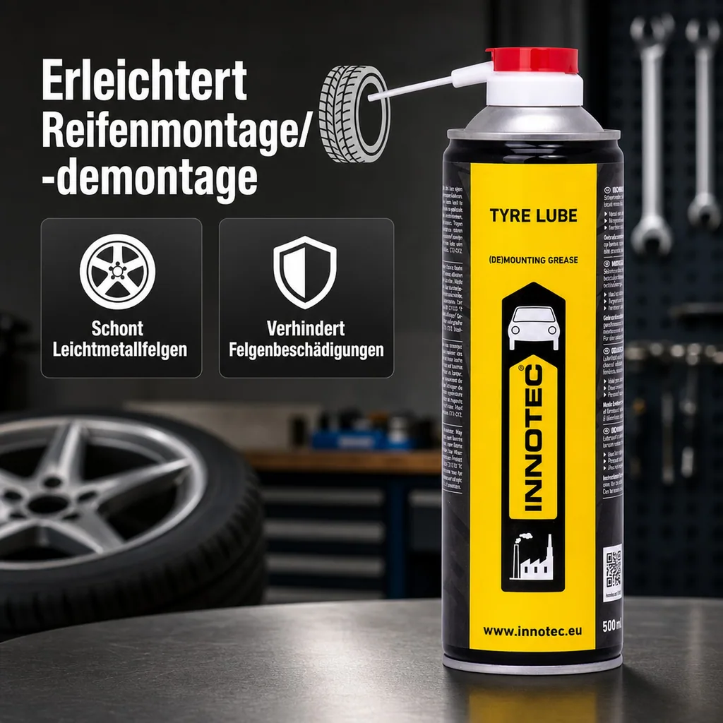 INNOTEC Tyre Lube 500 ml Reifenmontage Spray