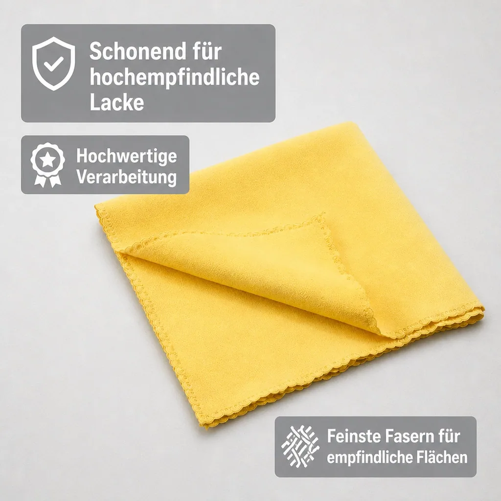 MEGA Clean Softtuch 40 x 40 cm gelb 10 Stück Packung