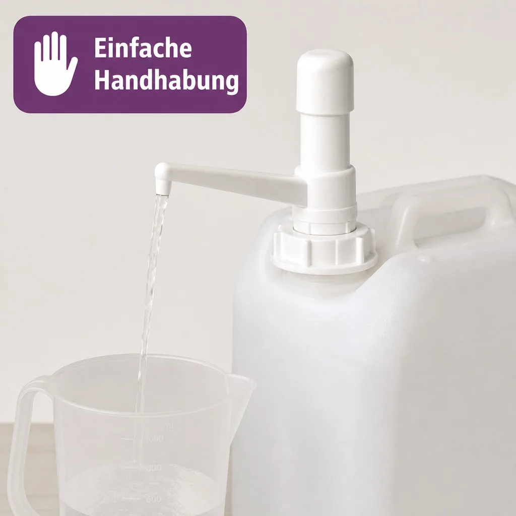 SONETT Abfüllpumpe für 20 Liter Hub 30 ml Dosierpumpe