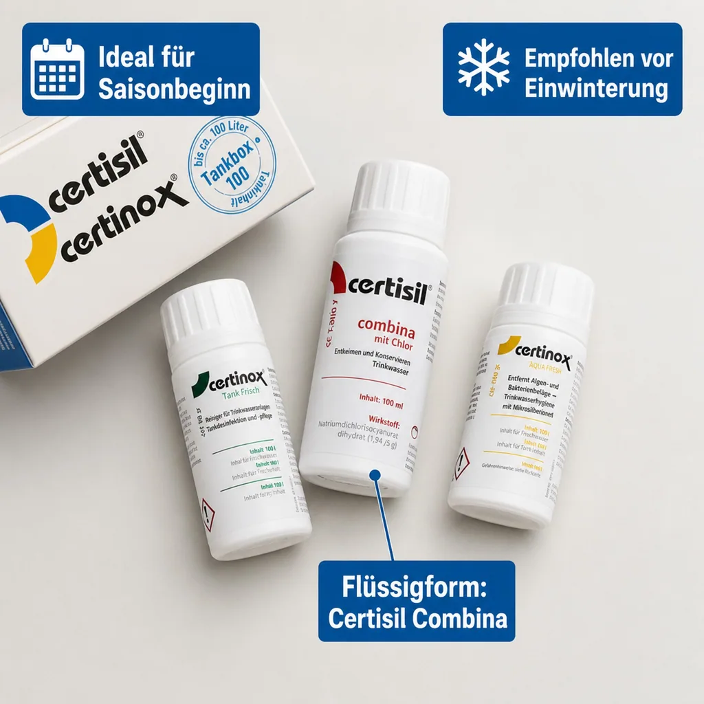 KATADYN CertiBox CB 100 Certisil Certinox bis ca. 100 Liter Tankinhalt